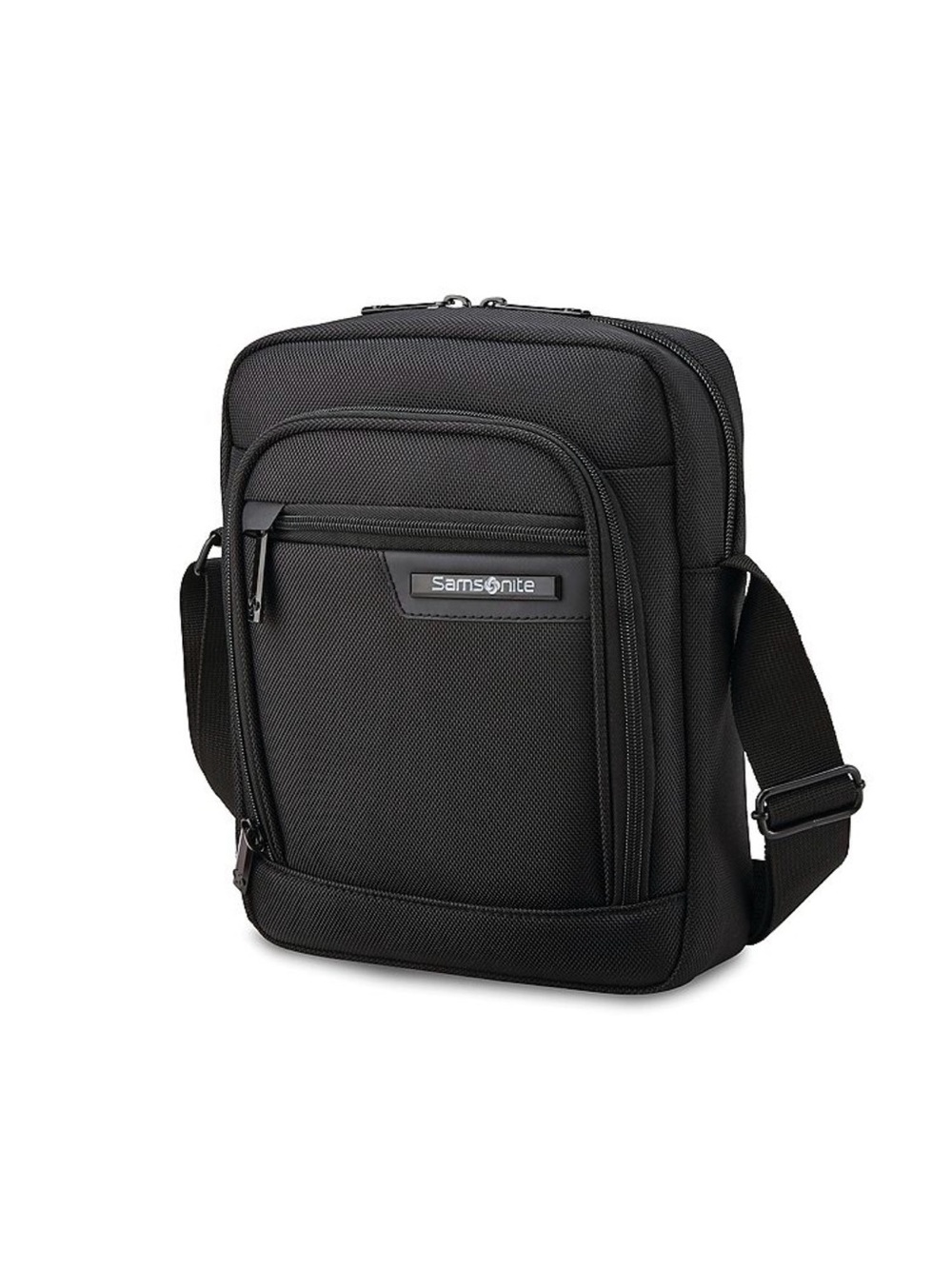 Samsonite Black Compact Crossbody Messenger Bag for Men